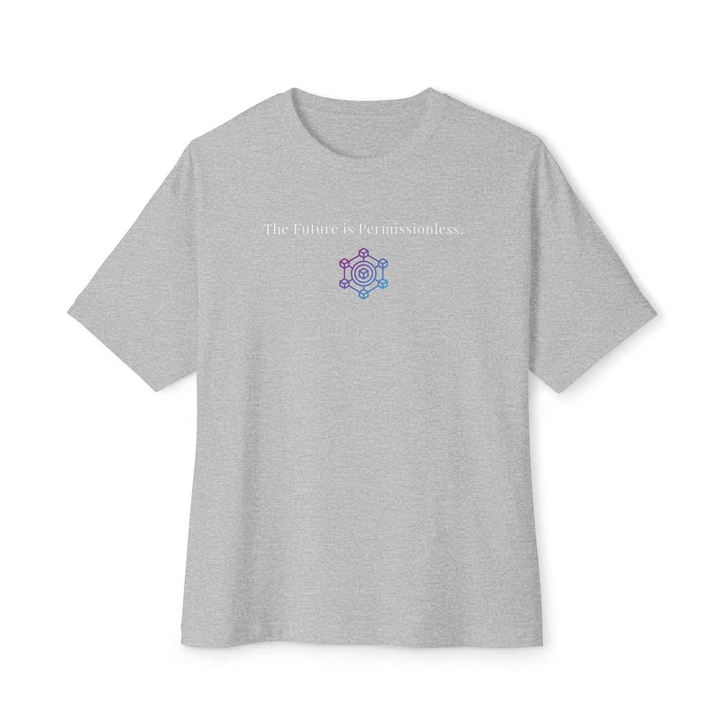 The Future is Permissionless logo T-shirt by HODL Haus
