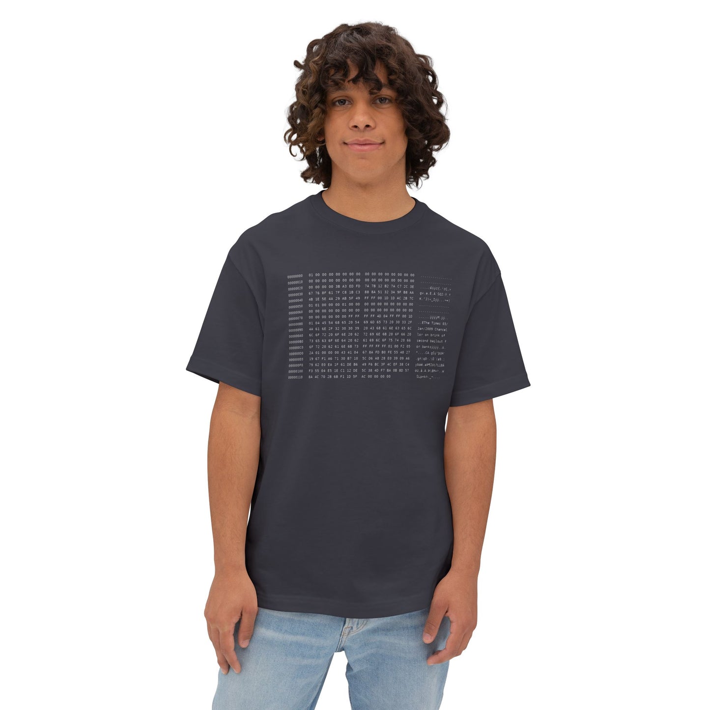Bitcoin Genesis Block Shirt