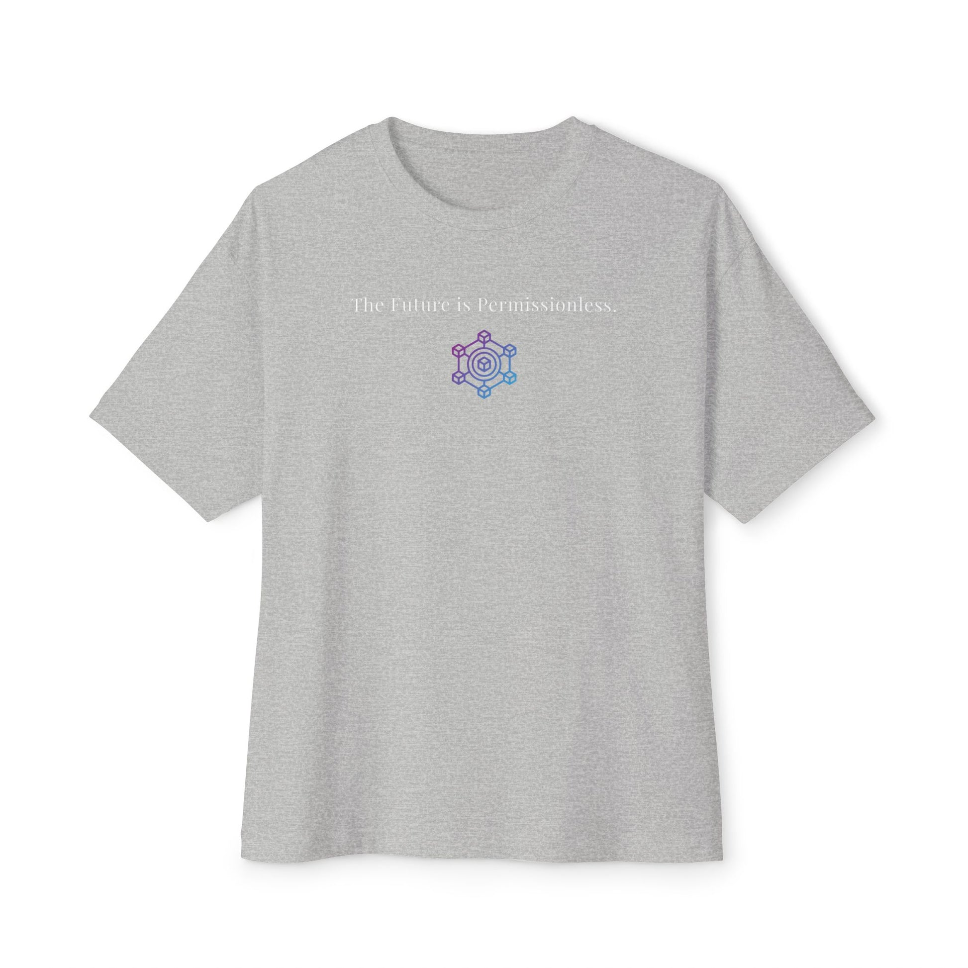 The Future is Permissionless logo T-shirt by HODL Haus